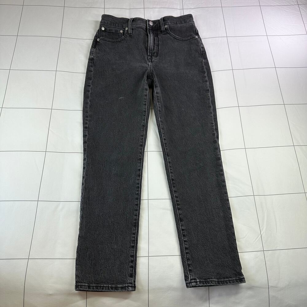 Madewell Jeans Womens 26 Washed Black Perfect Vintage Denim 5 Pocket Casual